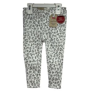 Levi's 710 Super Skinny Leopard Print Jean Baby‎ - Size 18 months NWT
